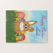 Paasbundel met gekleurde eieren / Kinderen Legpuzzel (Horizontaal)