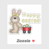 Paasbundel met kleine rode stroming sticker (Vel)