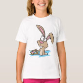 paasbundel met mand t-shirt (Voorkant)