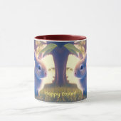 Paasbundel, paastijd, gelukkig - aanpasbaar mok (Midden)