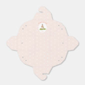 Paasbundel roze paascadeau voor sneller draagtas bedankdoosjes (Uitgevouwen)