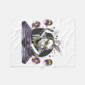 Paasbundel speelt DJ-muziek Fleece Deken (Voorkant (Horizontaal))