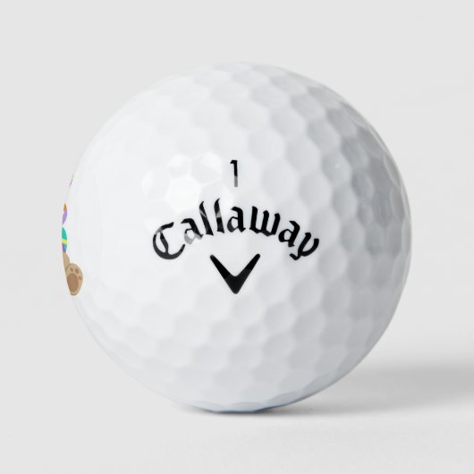 Paasbundel voor het ontwerpen van een kallaway War Golfballen (Logo)