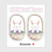 Paasbundel voor kinderen sticker (Vel)