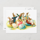 Paasbundelconcert  feestdagenkaart (Voorkant / Achterkant)