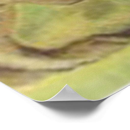 Paasbundelkleurig gekleurd eiveld poster (Hoek)