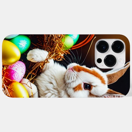 Paasbundelkorst en eieren Case-Mate iPhone case (Achterkant (horizontaal))