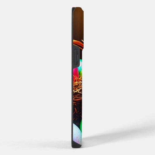 Paasbundelkorst en eieren iPhone hoesje (Rechterkant)