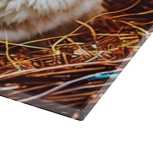 Paasbundelkorst en eieren snijplank (Hoek)