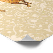  paasbundels die dansen met eierkostuums poster (Hoek)