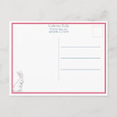  paasbundels, eieren en bloemen briefkaart (Achterkant)