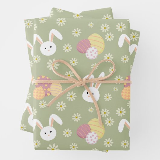 paasbundels, eieren- en vloerpasta's inpakpapier vel (In situ)