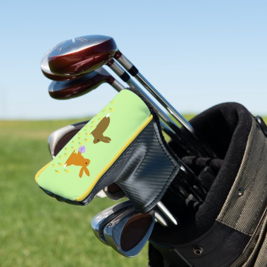 Paasbundels en deaffodils golfheadcover (Insitu)