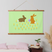 Paasbundels en deaffodils hangend wandkleed (Slaapkamer)