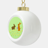 Paasbundels en deaffodils keramische bal ornament (Rechts)