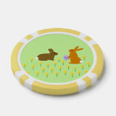 Paasbundels en deaffodils poker chips (Enkel)