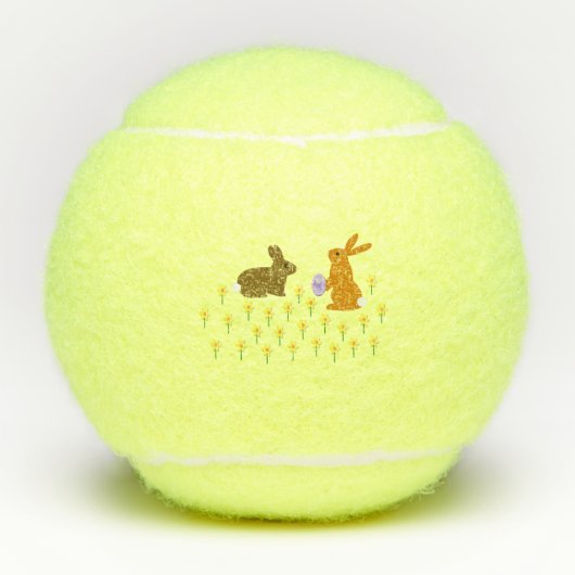 Paasbundels en deaffodils tennisballen (Voorkant)