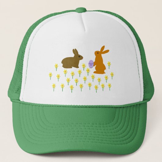 Paasbundels en deaffodils Trucker Hat Trucker Pet (Voorkant)