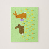 Paasbundels en deaffodis Jigzaag Puzzle Legpuzzel (Verticaal)