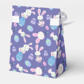 Paasbundels en eicellen-illustratie bedankdoosjes (Achterkant)