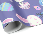 Paasbundels en eicellen-illustratie cadeaupapier (Rol Hoek)