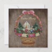 Paasbundels en kerkpaaspartij kaart (Voorkant)