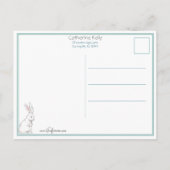 paasbundels en kinderen briefkaart (Achterkant)