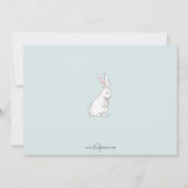 paasbundels en kinderen feestdagenkaart (Achterkant)