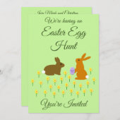 Paasbundels en paashaken kaart (Voorkant / Achterkant)