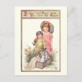  paasbundels en vredesboodschap briefkaart (Voorkant)