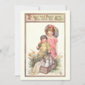 paasbundels en vredesboodschap feestdagenkaart (Voorkant)