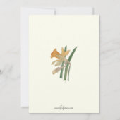 paasbundels en vredesboodschap feestdagenkaart (Achterkant)