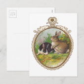  paasbundels feestdagenkaart (Voorkant / Achterkant)