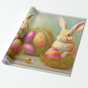 paasbundels in Collectie van mandjes Cadeaupapier