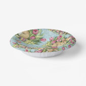 paasbundels in de tuin met sleepboten papieren kommen (Gebogen)