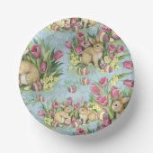 paasbundels in de tuin met sleepboten papieren kommen (Voorkant)