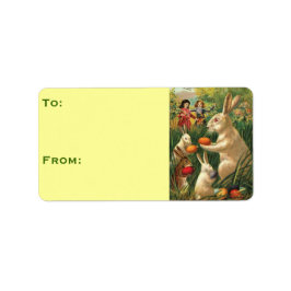 paasbundels met eieren etiket