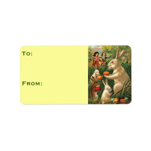 paasbundels met eieren etiket (Voorkant)