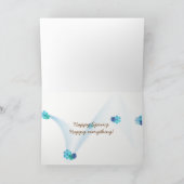 paasbundels met tuinomheining feestdagen kaart (Binnen)