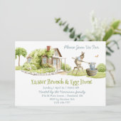 Paasbundels voor waterverf kaart (Staand voorkant)