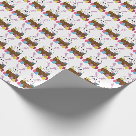 paasbunkerpapier cadeaupapier (Hoek)