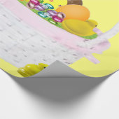 paasbunkerpapier cadeaupapier (Hoek)