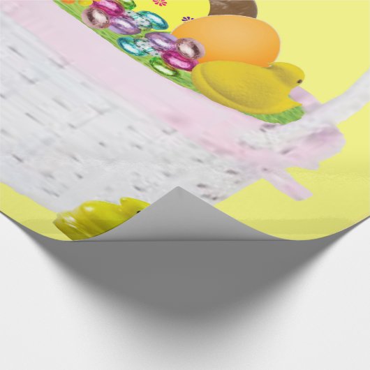 paasbunkerpapier cadeaupapier (Hoek)