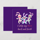 PaasBunnies Dance, zwaait mijn haar heen en weer (Voorkant / Achterkant)