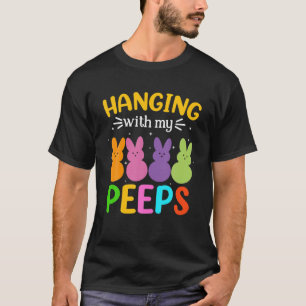 paasbunnies die met mijn pëëp-paasdag 202 in aanra t-shirt