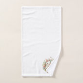 PaasBunnies, Eieren en Bloemen Bad Handdoek (Handdoek)