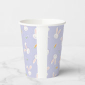 PaasBunnies en wortellavender Spring Papieren Bekers (Links)