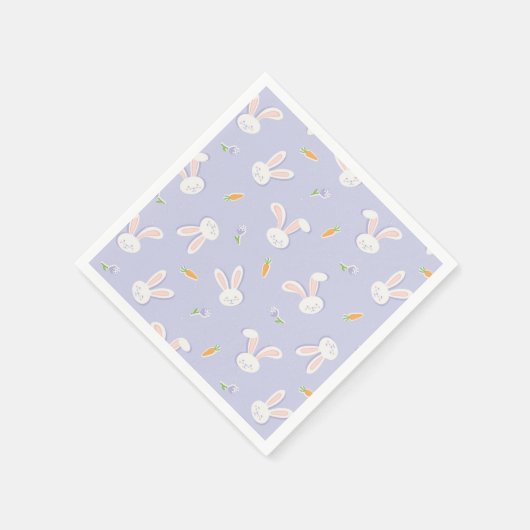 PaasBunnies en wortellavender Spring Servet (Hoek)