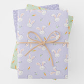 PaasBunnies en wortellente Inpakpapier Vel (In situ)