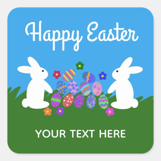 PaasBunny #1-2 Stickers (Voorkant)